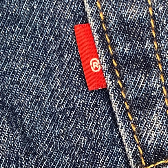 Levis 405 Standard Shorts Mens Size 29 Denim Cotton 10” Inseam - Picture 3 of 16